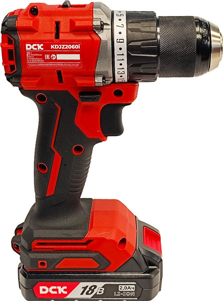 Аккумуляторная дрель-шуруповерт DCK KDJZ2060i TYPE AM- фото7