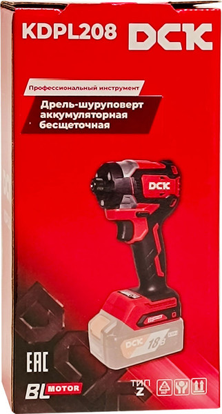 Аккумуляторный шуруповерт DCK KDPL208 TYPE Z- фото2