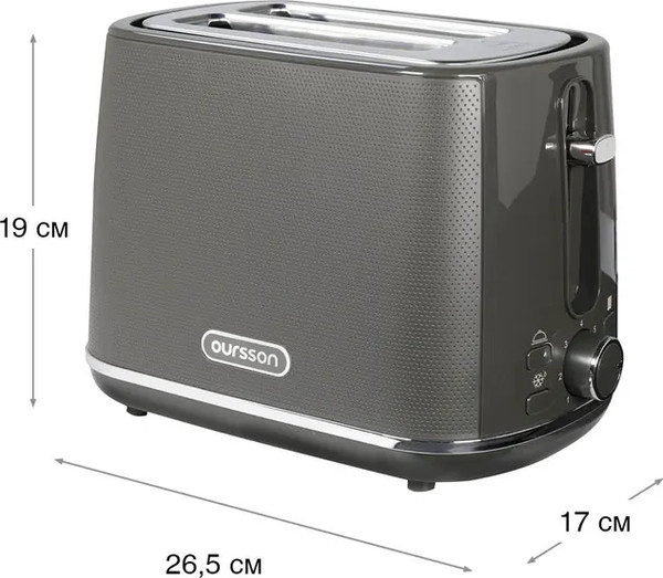 Тостер Oursson TS2115/DG- фото4, картинка4 Тостер Oursson TS2115/DG- фото4
