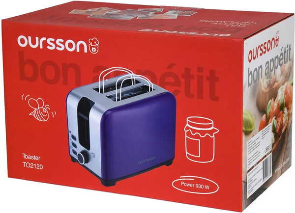 Тостер Oursson TS2120/SP- фото8, картинка8 Тостер Oursson TS2120/SP- фото8
