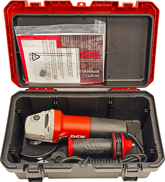 Угловая шлифовальная машина DCK KSM04-125S- фото3