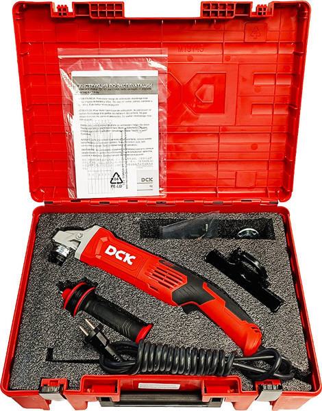 Угловая шлифовальная машина DCK KSM05-125- фото2