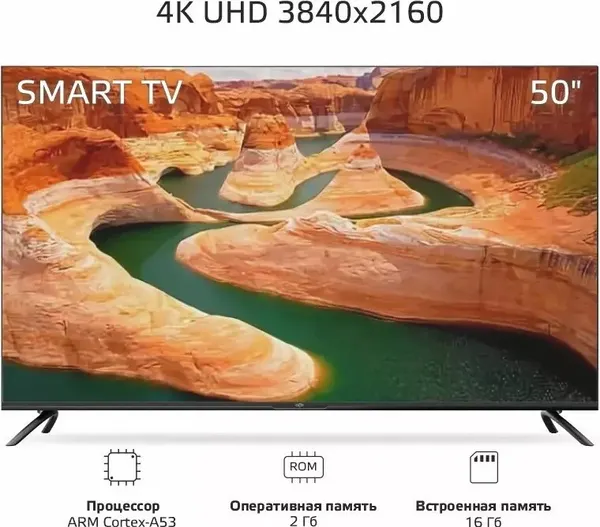 Телевизор Olto 50'' 50ST30U- фото2