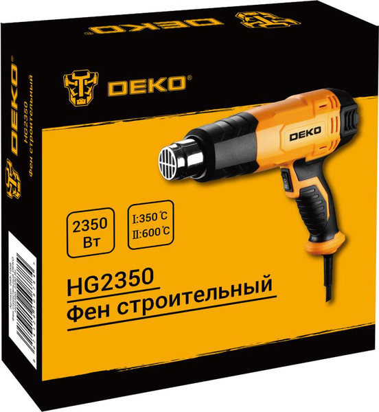 Строительный фен Deko HG2350 / 085-1009- фото4, картинка4 Строительный фен Deko HG2350 / 085-1009- фото4