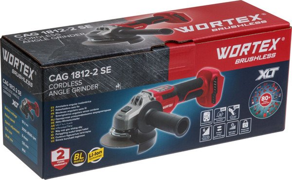 Угловая шлифовальная машина Wortex 1812-2 SE XLT / 1334918- фото2