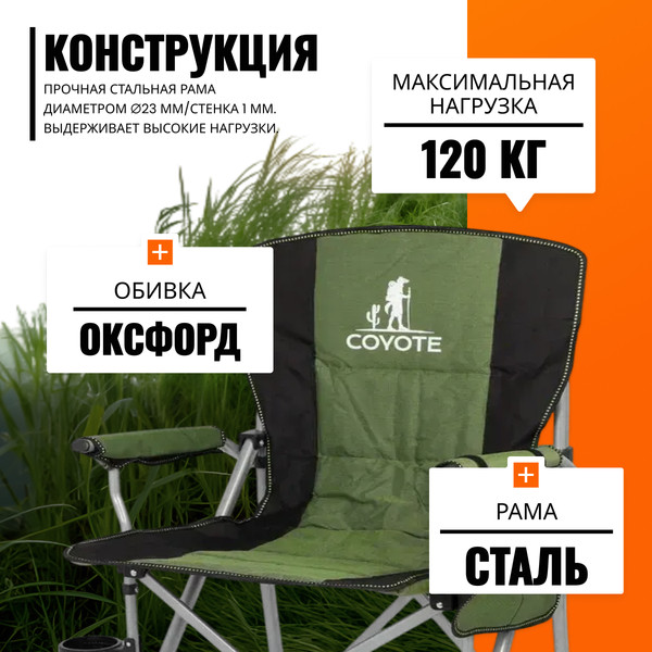 Кресло складное Coyote YZ-27- фото2