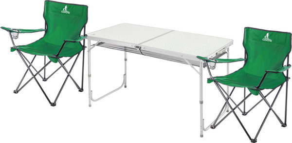 Комплект складной мебели Coyote HKTB-1030L / HKC-1046- фото, картинка Комплект складной мебели Coyote HKTB-1030L / HKC-1046- фото