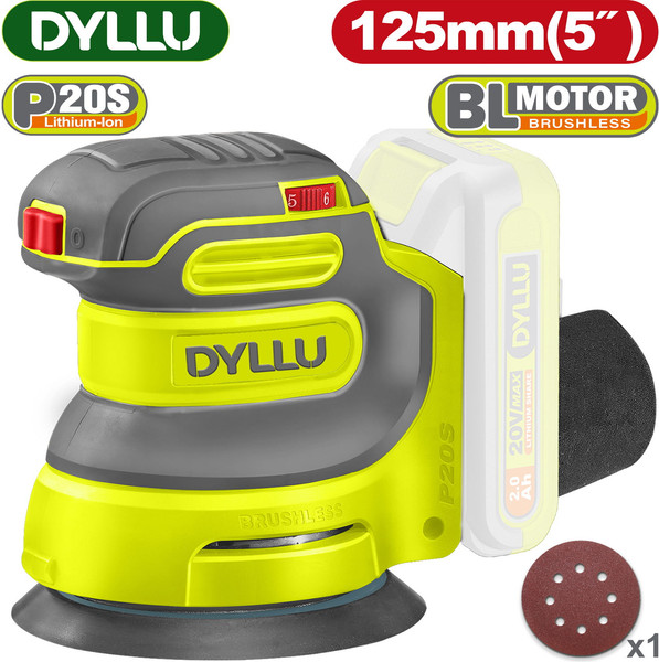 Эксцентриковая шлифовальная машина DYLLU DTRAP5030- фото2