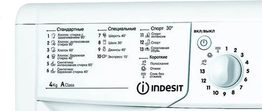Стиральная машина Indesit IWUB 35085- фото3