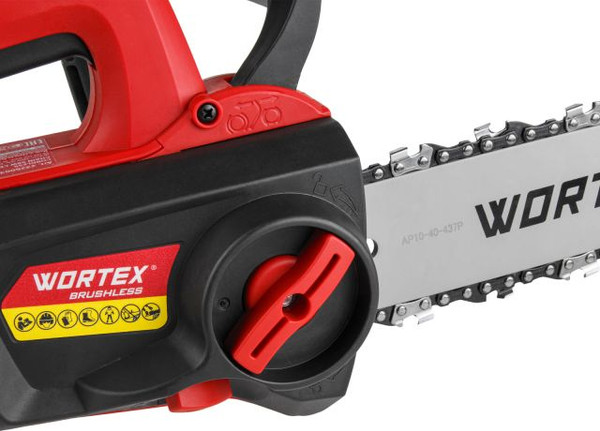 Пила цепная аккумуляторная Wortex CEC 2518-3 / 2325003 (в коробке)- фото9