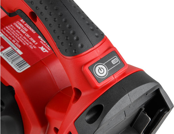 Пила цепная аккумуляторная Wortex CEC 2518-3 / 2325004- фото6