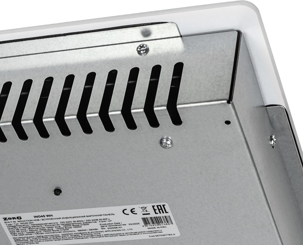 Индукционная варочная панель ZORG INO45 WH- фото6