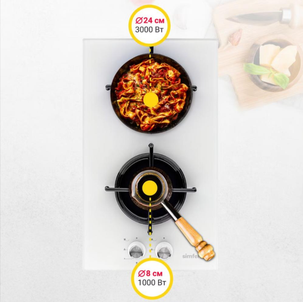 Газовая варочная панель Simfer H30N20W470- фото4