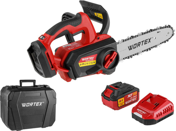 Пила цепная аккумуляторная Wortex CEC 2518-3 / 2325004- фото
