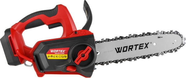 Пила цепная аккумуляторная Wortex CEC 2518-3 / 2325004- фото5