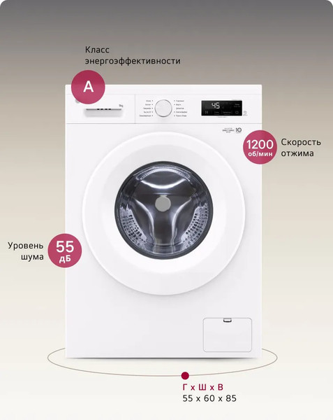 Стиральная машина LG F2Y1VS3W- фото3