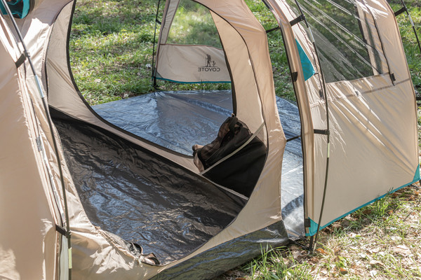 Палатка Coyote Dakota / CL-A08-Sand с обогревателем газовым ZT-202-D (черный)- фото10