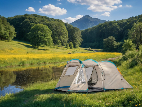 Палатка Coyote Dakota / CL-A08-Sand с обогревателем газовым ZT-202-D (черный)- фото7