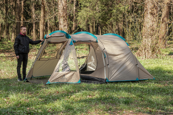 Палатка Coyote Dakota / CL-A08-Sand с обогревателем газовым ZT-202-D (черный)- фото9