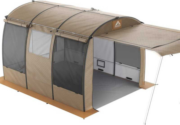 Палатка-баня MORZH Shelter (бежевый)- фото2