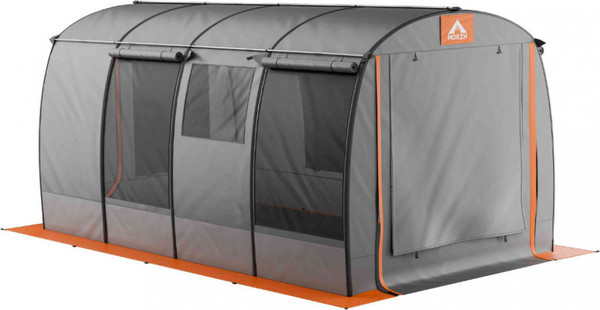 Палатка-баня MORZH Shelter XL (серо-оранжевый)- фото2