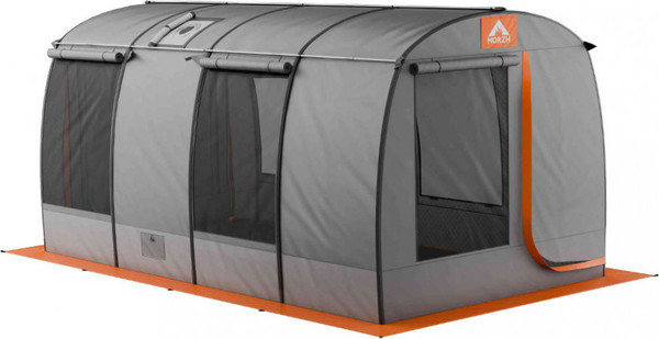 Палатка-баня MORZH Shelter XL (серо-оранжевый)- фото3
