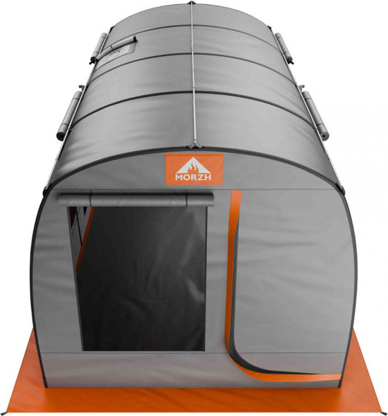 Палатка-баня MORZH Shelter XL (серо-оранжевый)- фото4