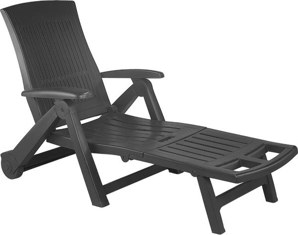 Складной шезлонг Ipae Progarden Zaffiro / ZAF18CAN- фото