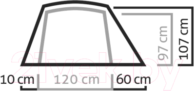 Палатка Salewa Micra II / 5715-5311- фото3