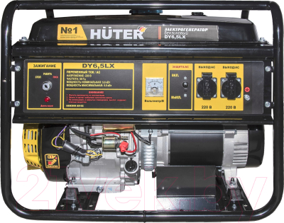 Бензиновый генератор Huter DY6.5LX-Электростартер (64/1/75)- фото3