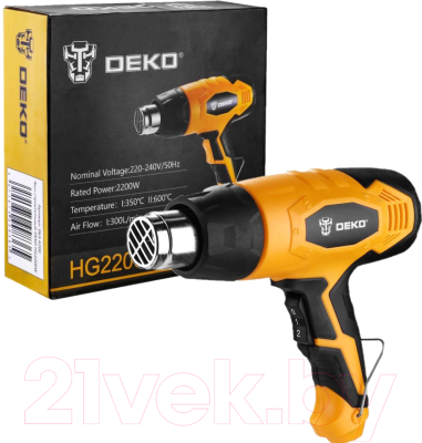 Строительный фен Deko HG2200W / 063-4200- фото3