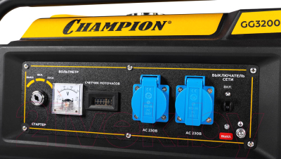 Бензиновый генератор Champion GG3200EW- фото4