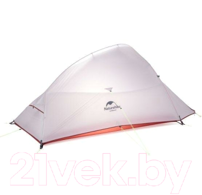 Палатка Naturehike Сloud up 2 20D NH17T001-T / 6927595724668 (серый)- фото2