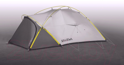 Палатка Salewa Litetrek Pro III Tent / 5618-4745 (Light Grey /Mango)- фото2