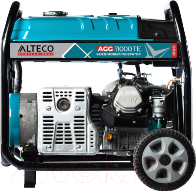 Бензиновый генератор Alteco Professional AGG 11000TE Duo / 17236- фото2