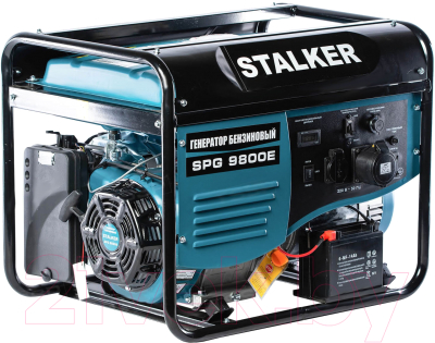 Бензиновый генератор Stalker SPG 9800E (N) / 31537- фото