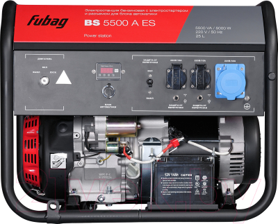 Бензиновый генератор Fubag BS 5500 A ES (838796)- фото2