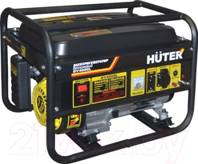 Бензиновый генератор Huter DY4000L (64/1/21)- фото