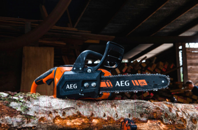 Электропила цепная AEG Powertools ACS18B30 / 4935471337- фото5