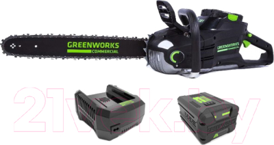 Электропила цепная Greenworks GC82CS25