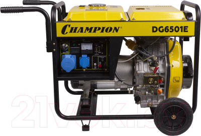 Дизельный генератор Champion DG6501E- фото3