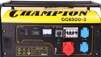 Бензиновый генератор Champion GG6500-3- фото6