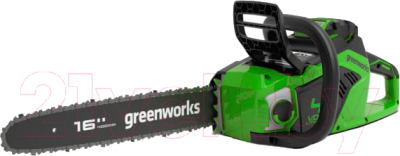 Электропила цепная Greenworks GD40CS18K4- фото