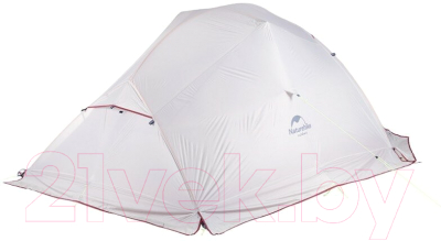 Палатка Naturehike Сloud up 2 20D NH17T001-T / 6927595730560 (серый/красный)- фото2