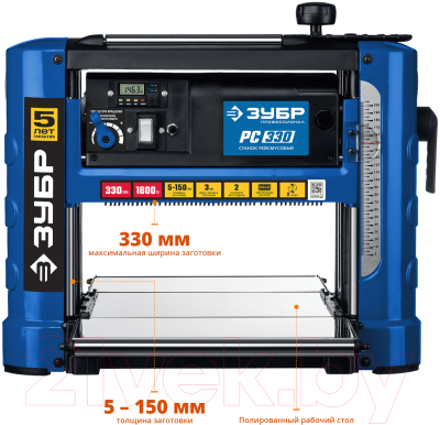 Рейсмусовый станок Зубр РС-330- фото2
