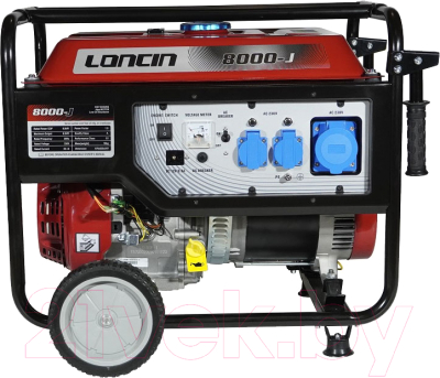 Бензиновый генератор Loncin LC8000-JS- фото